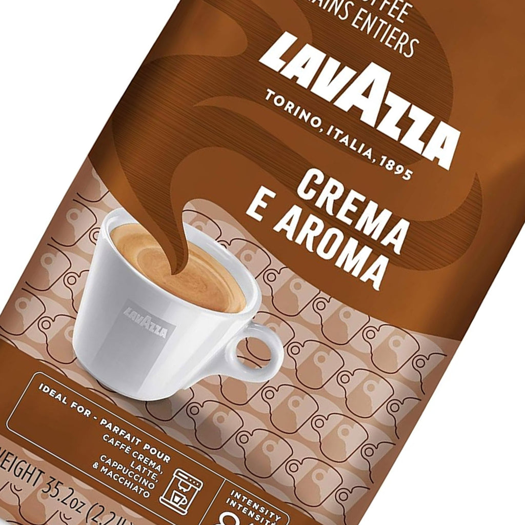 Lavazza Crema E Aroma Coffee Beans (Brown Bag)