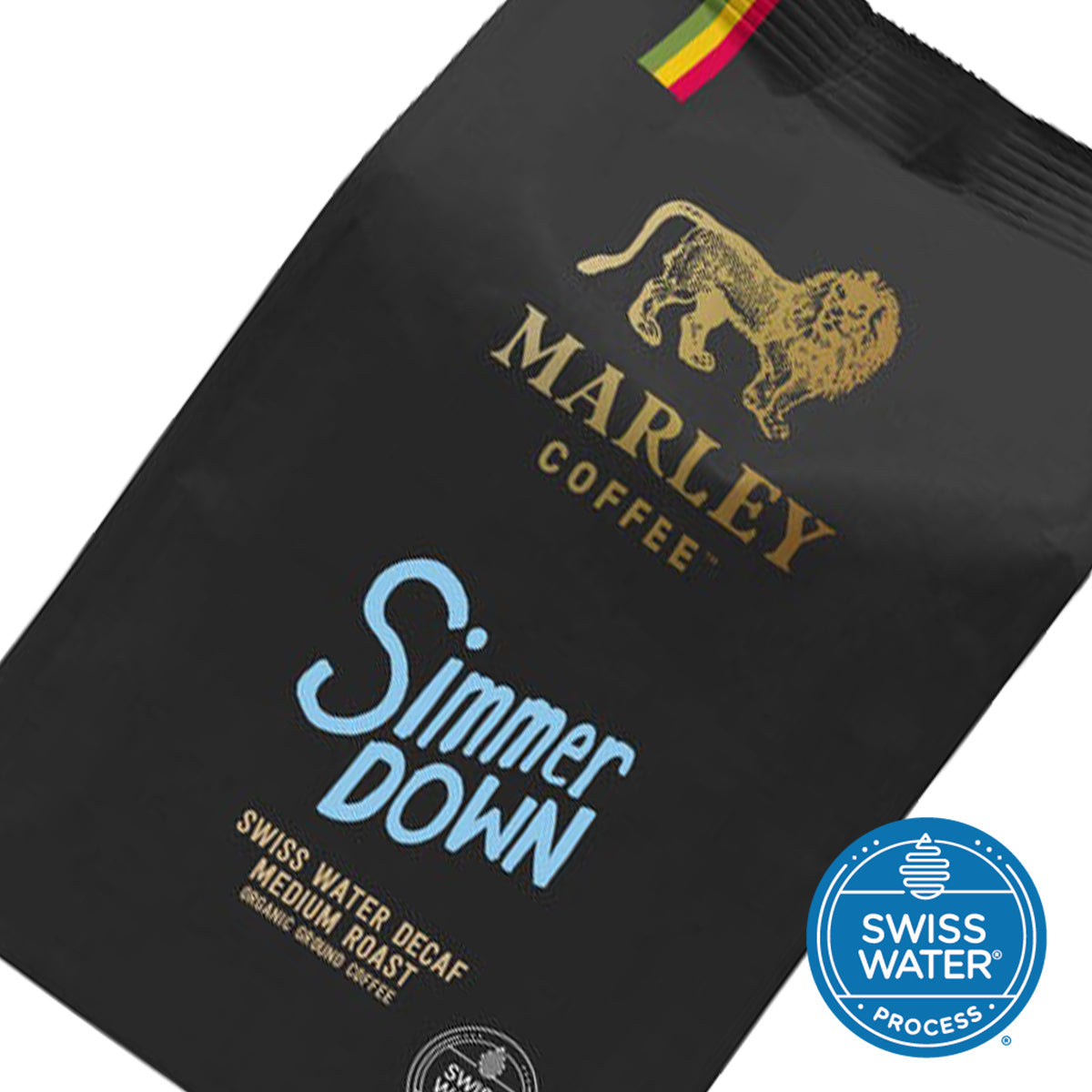 Marley Coffee Simmer Down Decaf Ground Coffee
