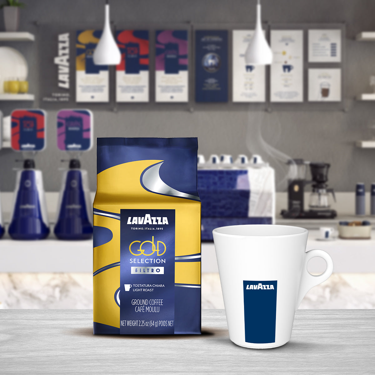 Lavazza Gold Selection Ground Filter Coffee (30 x 64g)