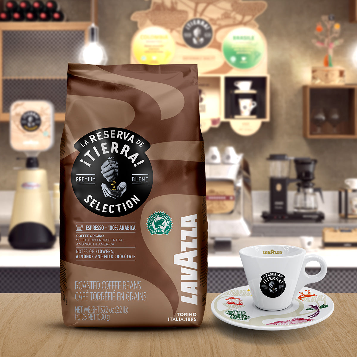 Lavazza La Reserva de Tierra Selection Coffee Beans