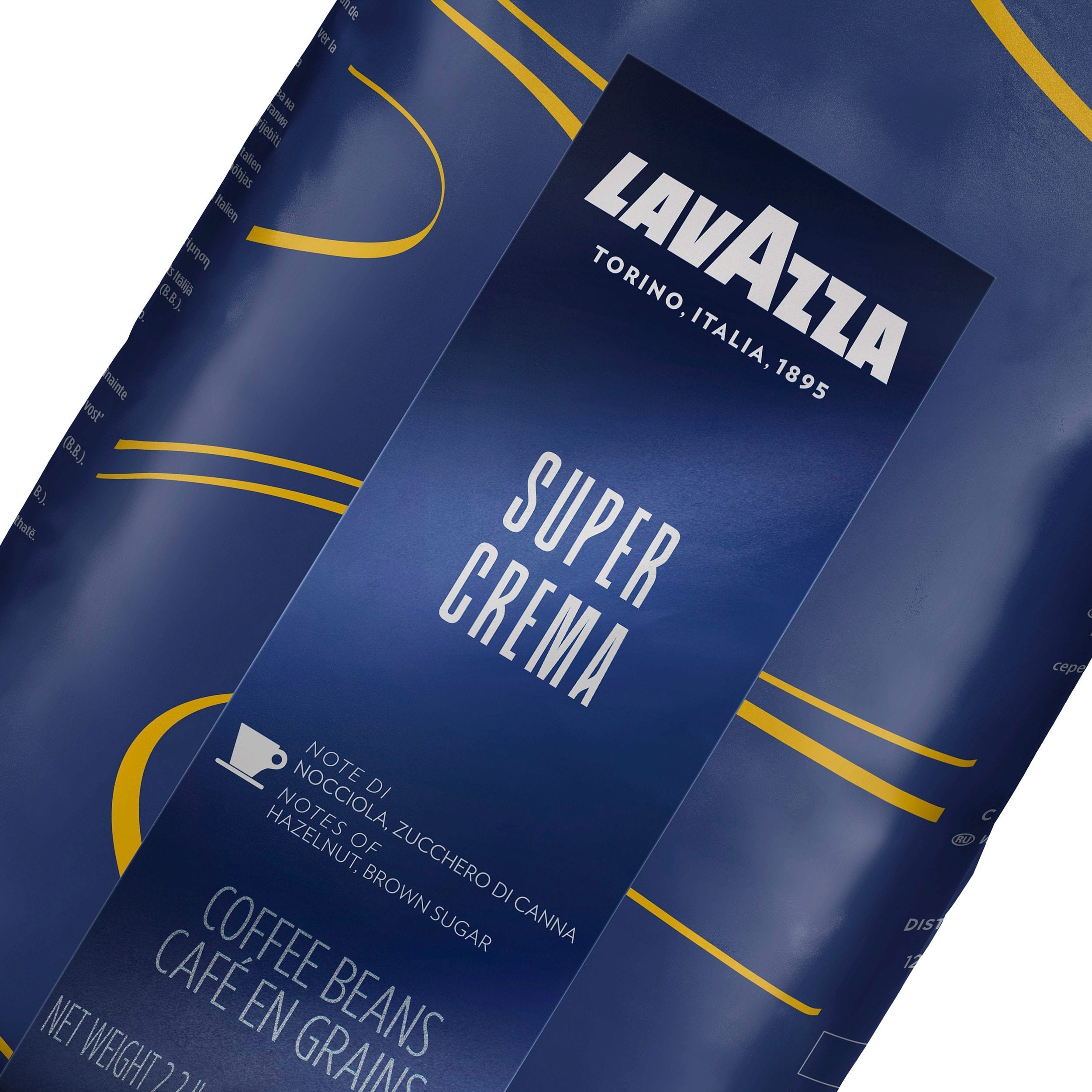 Lavazza Super Crema Coffee Beans 1 kg